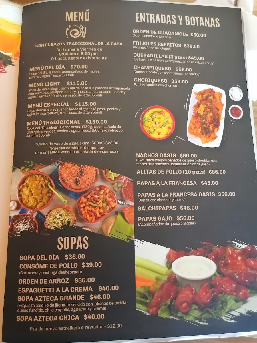 Restaurante Oasis Atlacomulco Menu - Image 6
